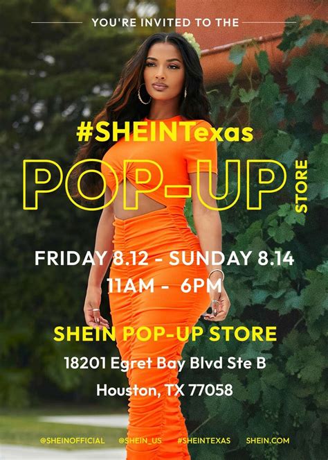 shein store houston|SHEIN Pop